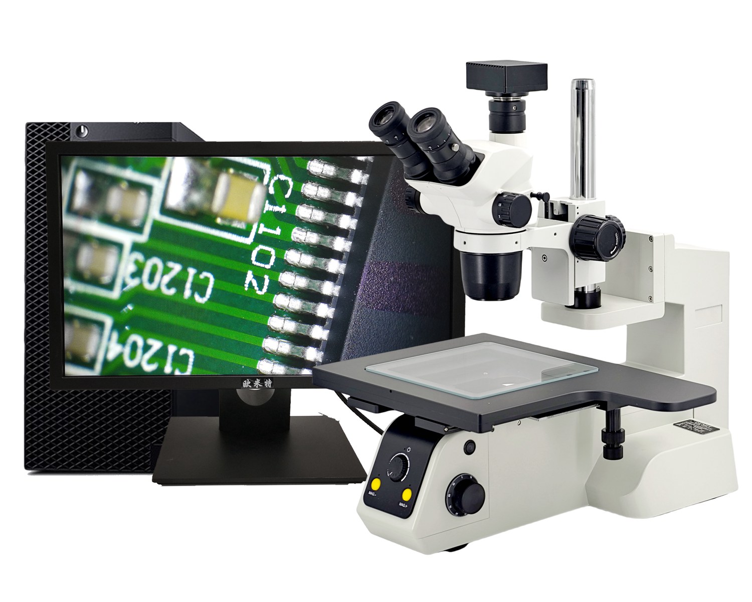 昆山OMT-2800C系类研究级电脑拍照测量三目青青草污视频下载